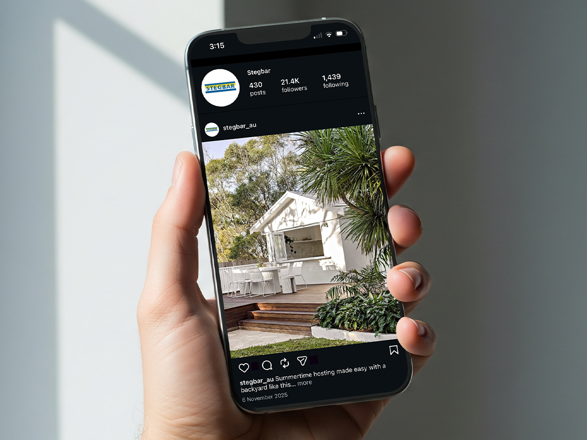 WE RAISED THE (STEG)BAR IN SOCIAL for Stegbar