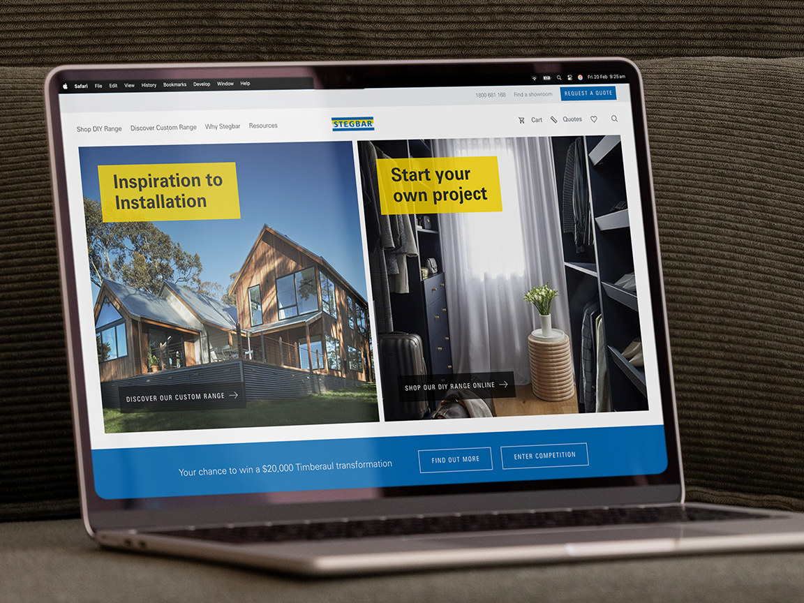 WE RAISED THE (STEG)BAR ONLINE for Stegbar